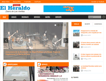 Tablet Screenshot of diariodelasvarillas.com.ar